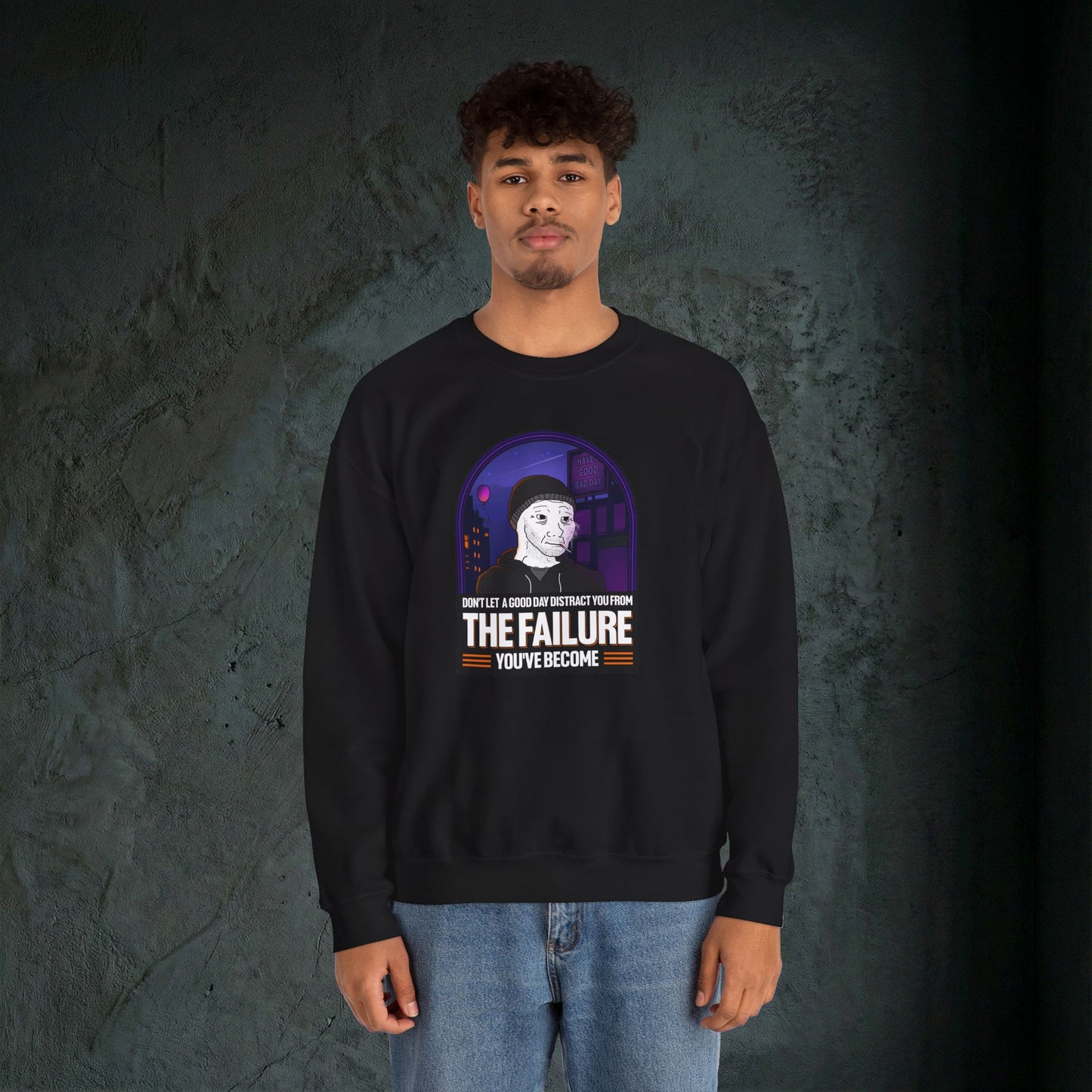 The Failure - Graphic Sweatshirt (Doomer Aesthetic)