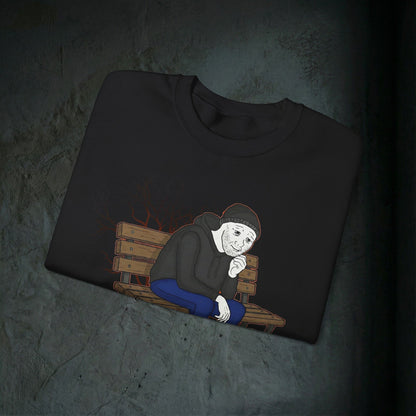 Sit Back And Accept The Defeat - Graphic Sweatshirt