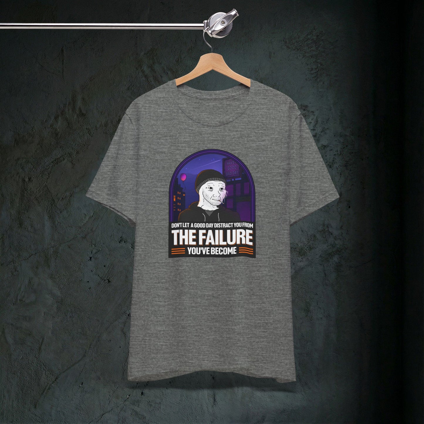 The Failure - Premium Graphic Tee (Doomer Aesthetic)