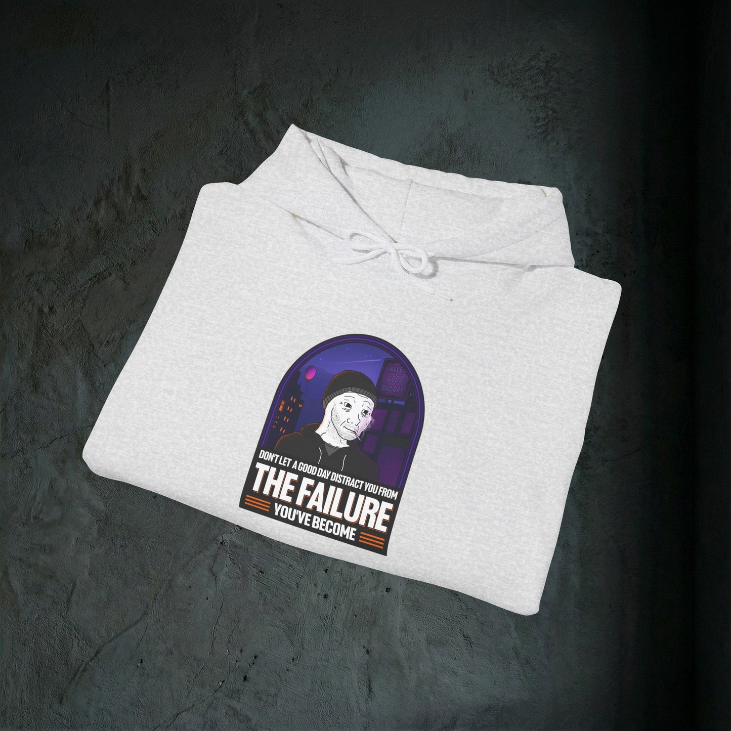 The Failure - Premium Graphic Hoodie (Doomer Aesthetic)