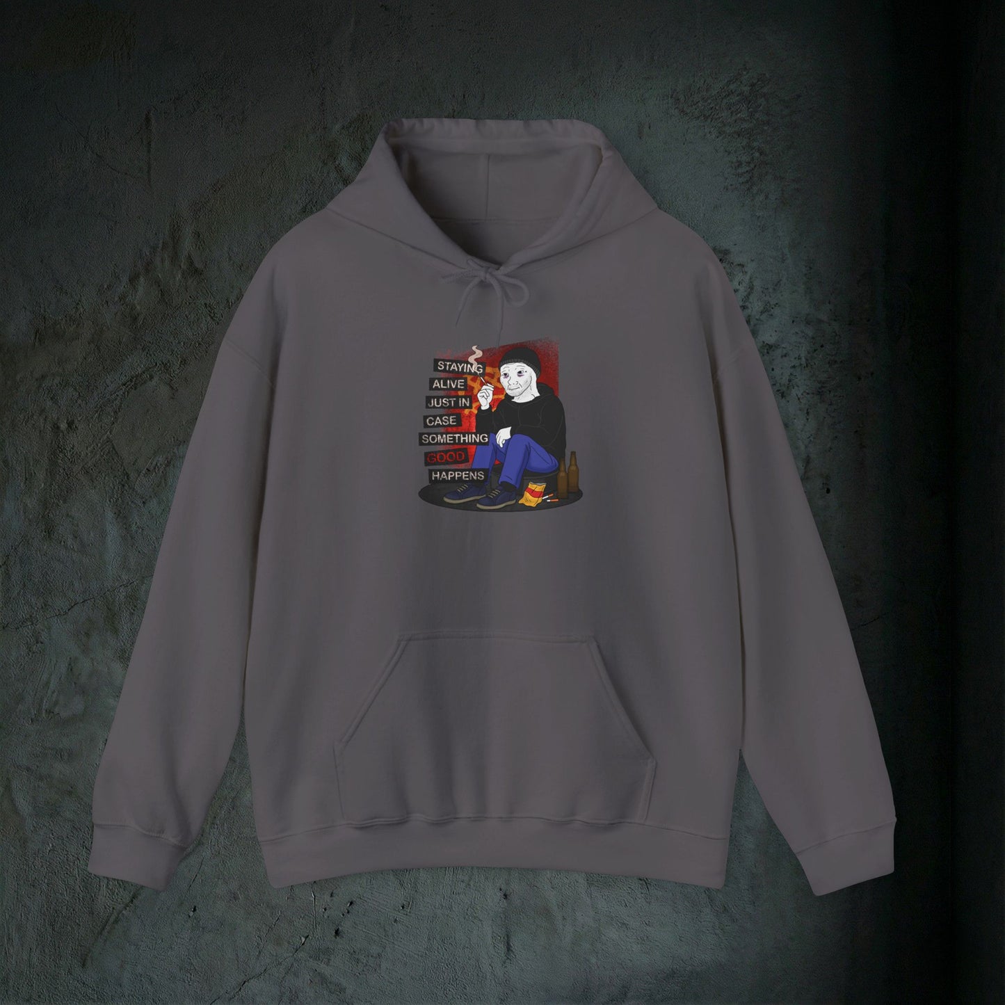 The Survival Instinct Premium Graphic Hoodie