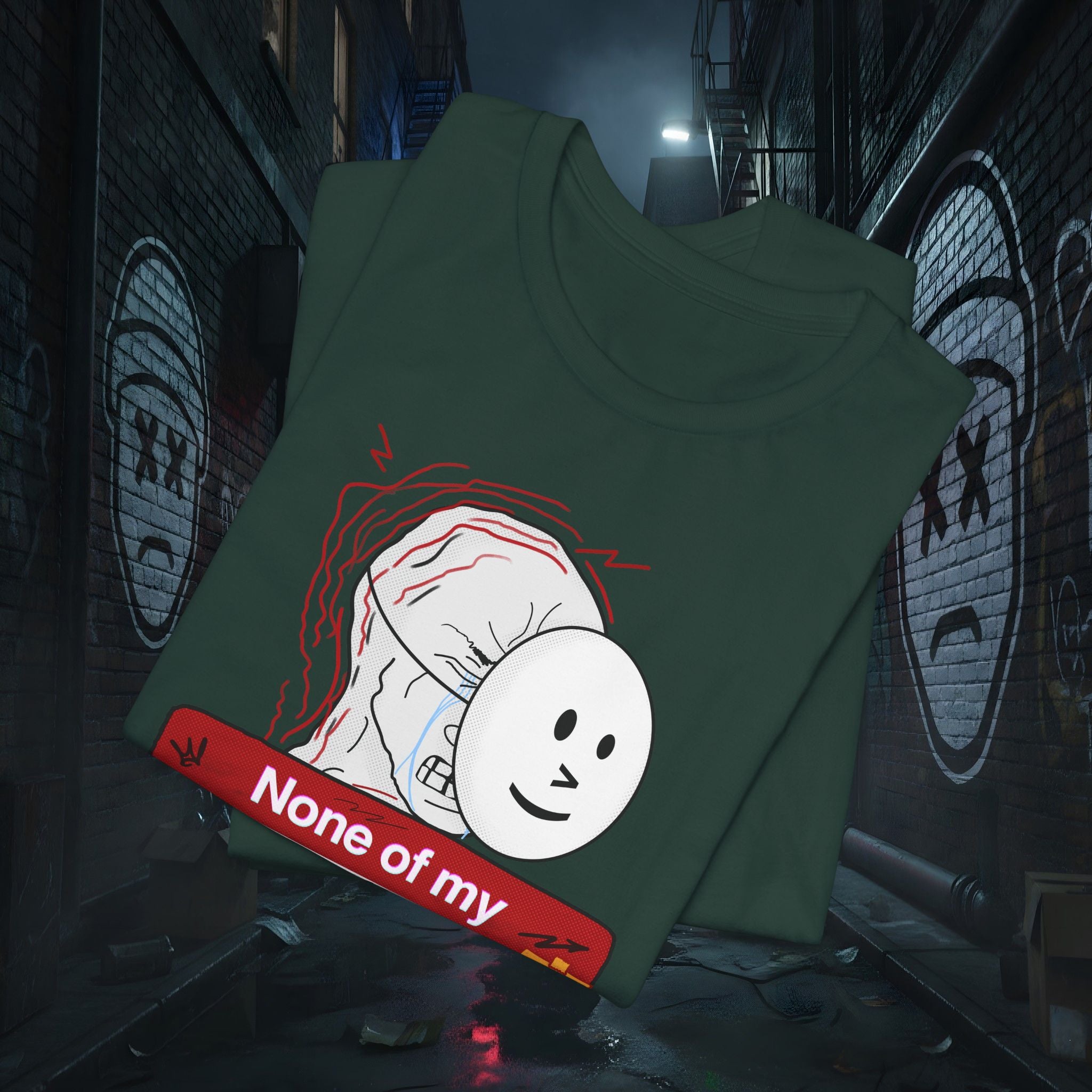 None Of My Coping Mechanisms Are Working - Premium Graphic Tee