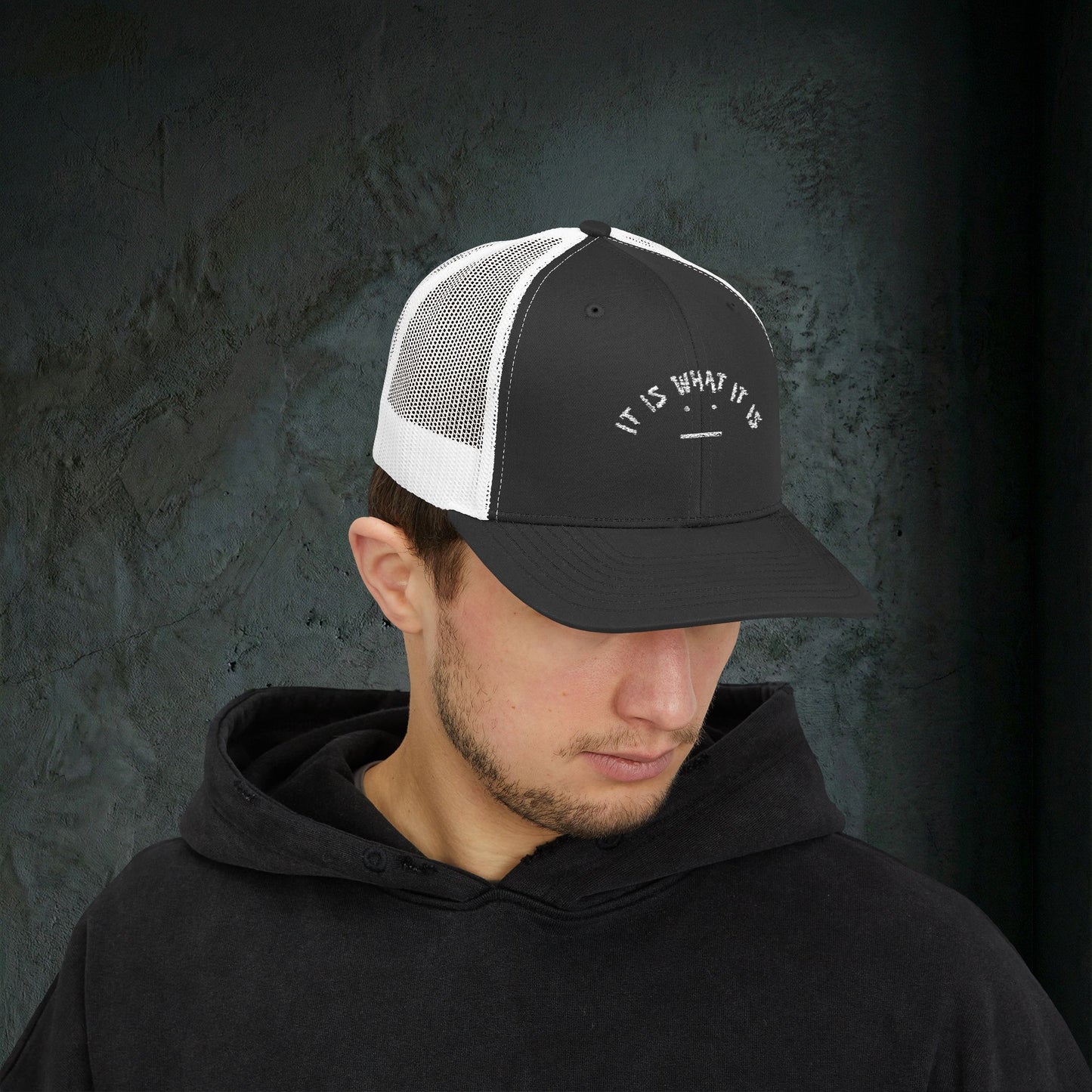 'It Is What It Is' Snapback Trucker Cap