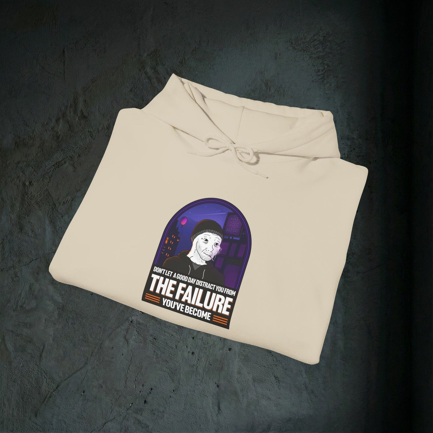 The Failure - Premium Graphic Hoodie (Doomer Aesthetic)