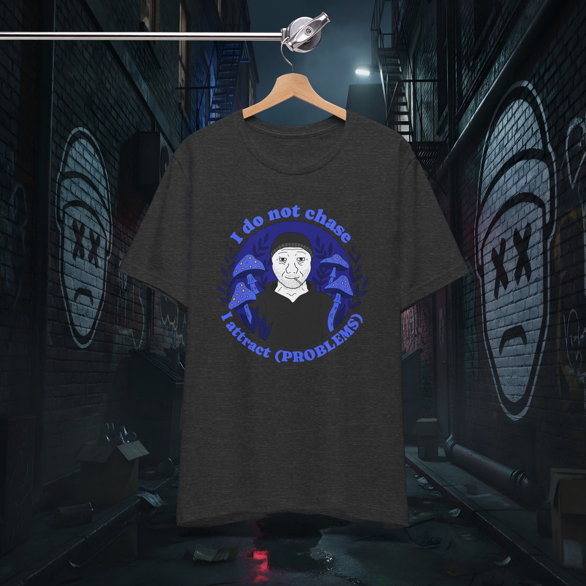 The Problem Magnet - Premium Graphic Tee (Doomer Aesthetic)