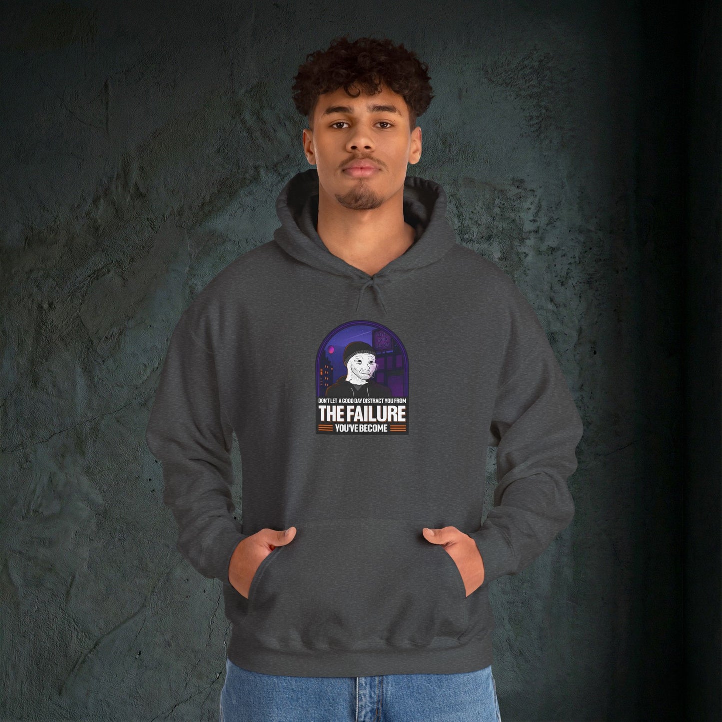 The Failure - Premium Graphic Hoodie (Doomer Aesthetic)