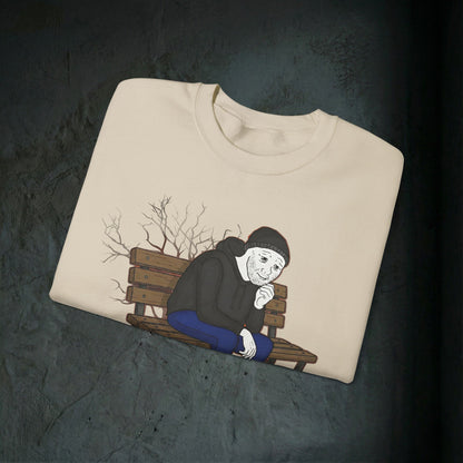 Sit Back And Accept The Defeat - Graphic Sweatshirt