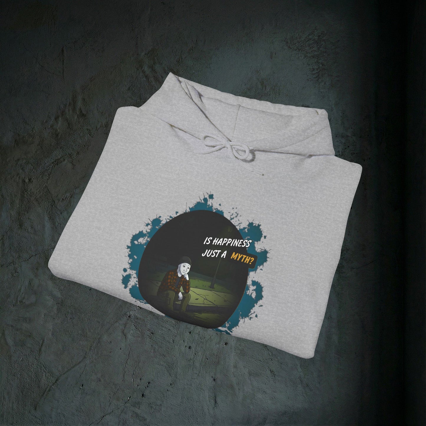 Is Happiness Just A Myth? - Premium Graphic Hoodie