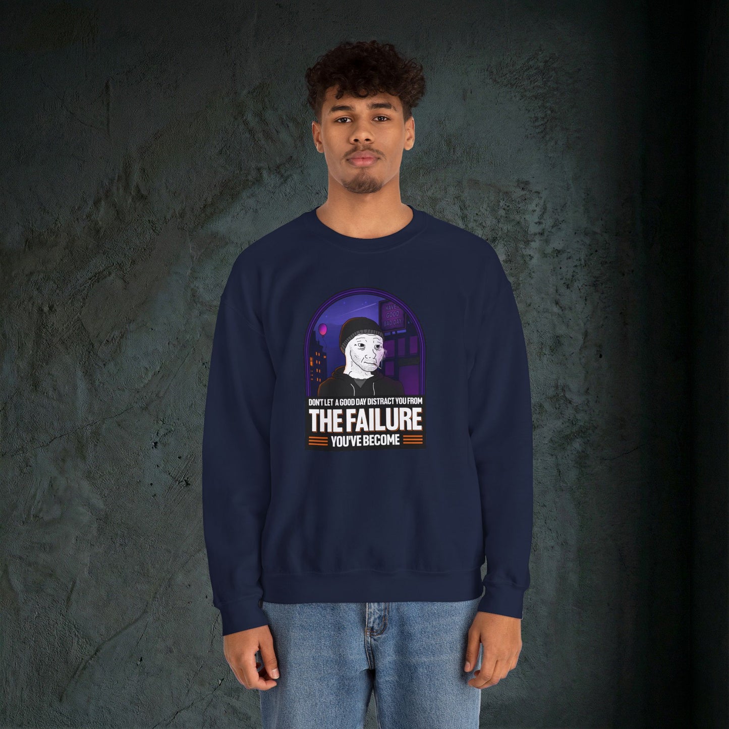 The Failure - Graphic Sweatshirt (Doomer Aesthetic)