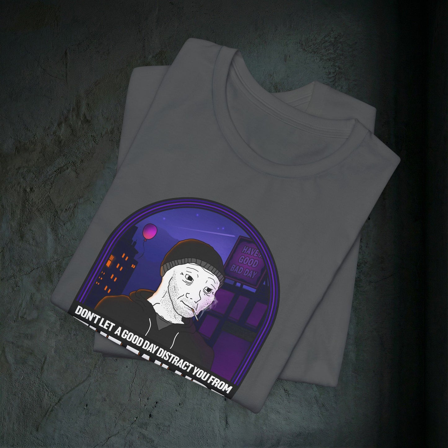 The Failure - Premium Graphic Tee (Doomer Aesthetic)