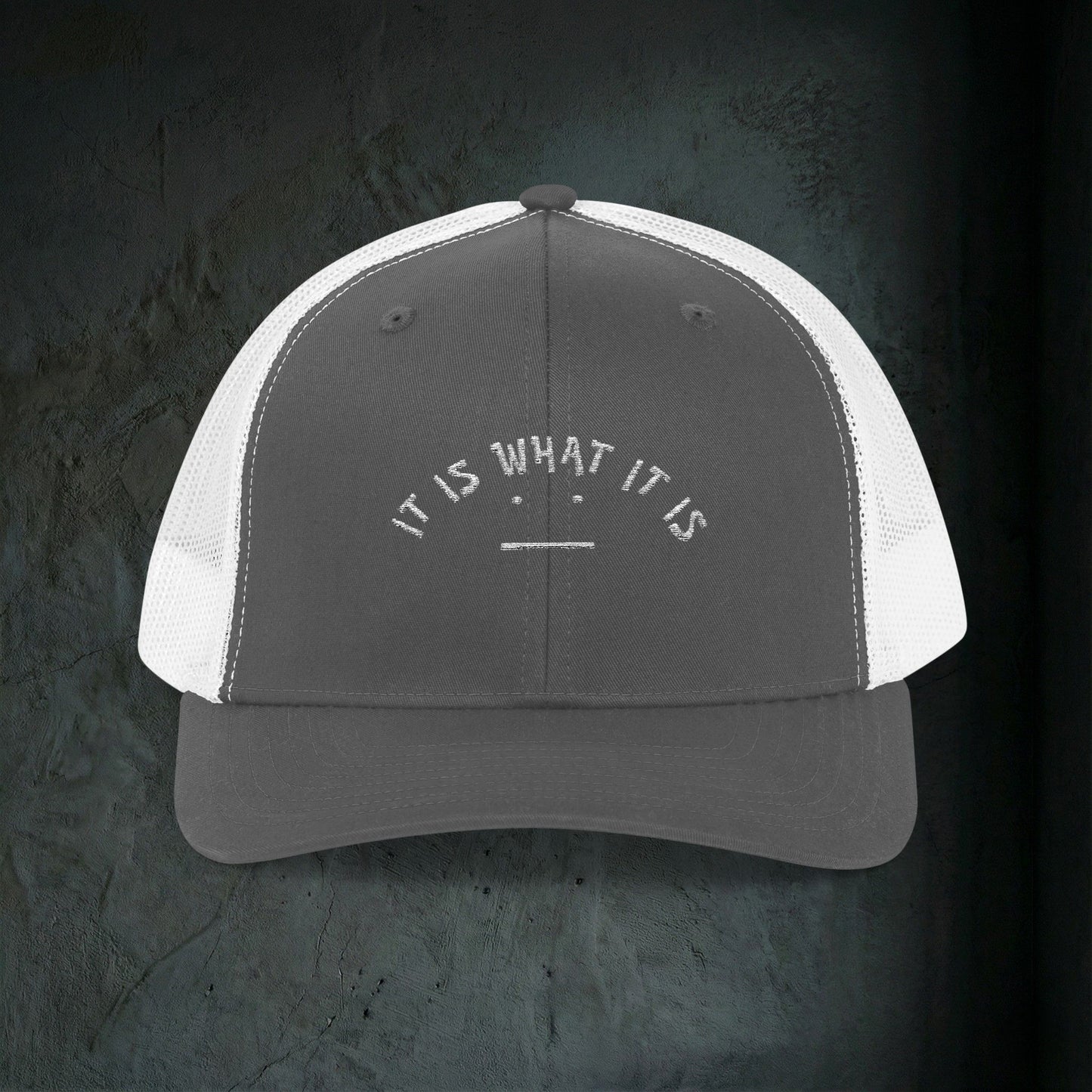 'It Is What It Is' Snapback Trucker Cap