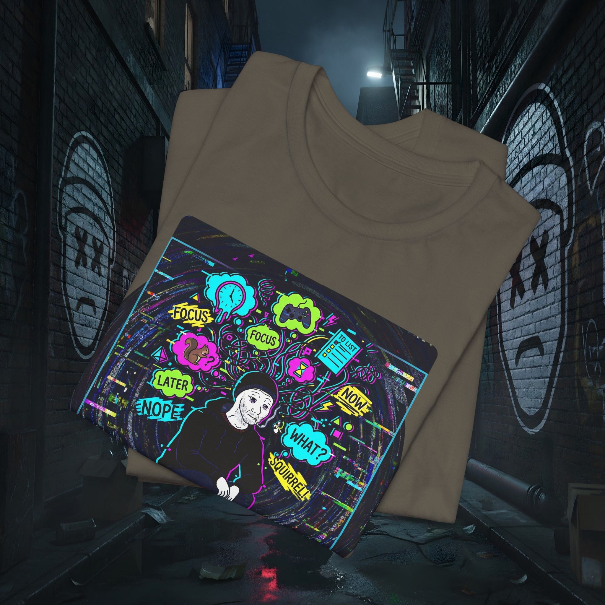 ADHD Executive Dysfunction - Premium Graphic Tee