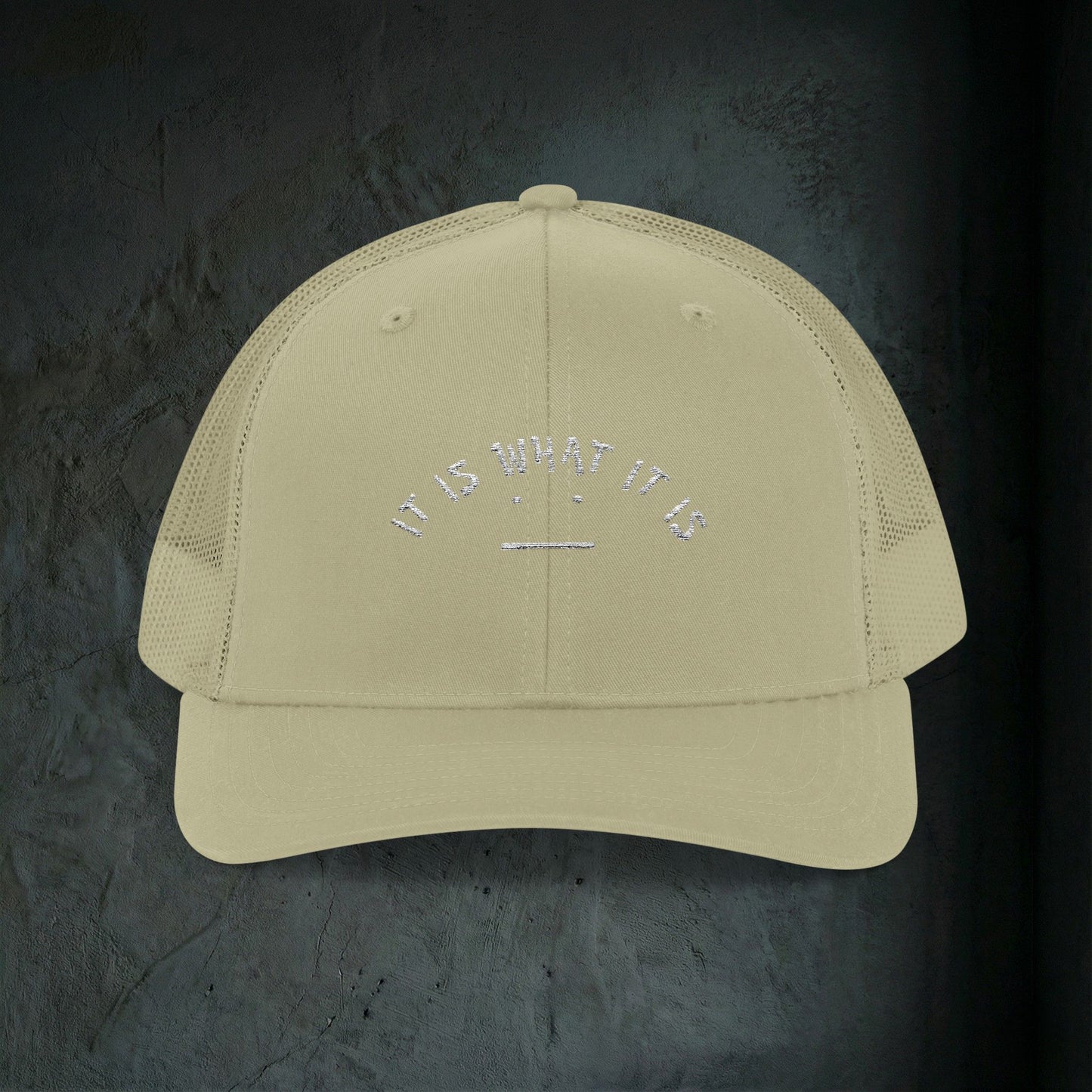'It Is What It Is' Snapback Trucker Cap