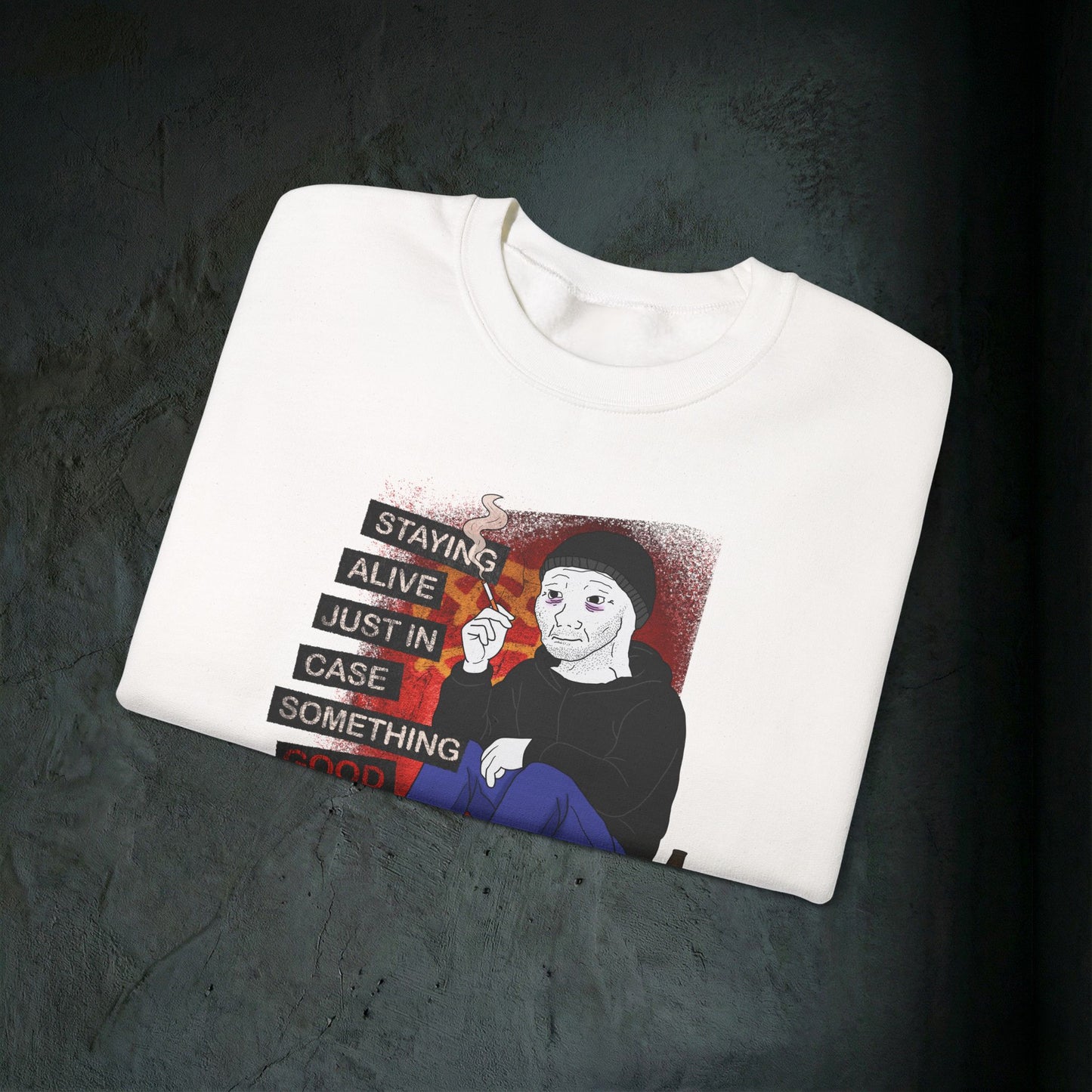 The Survival Instinct Graphic Sweatshirt