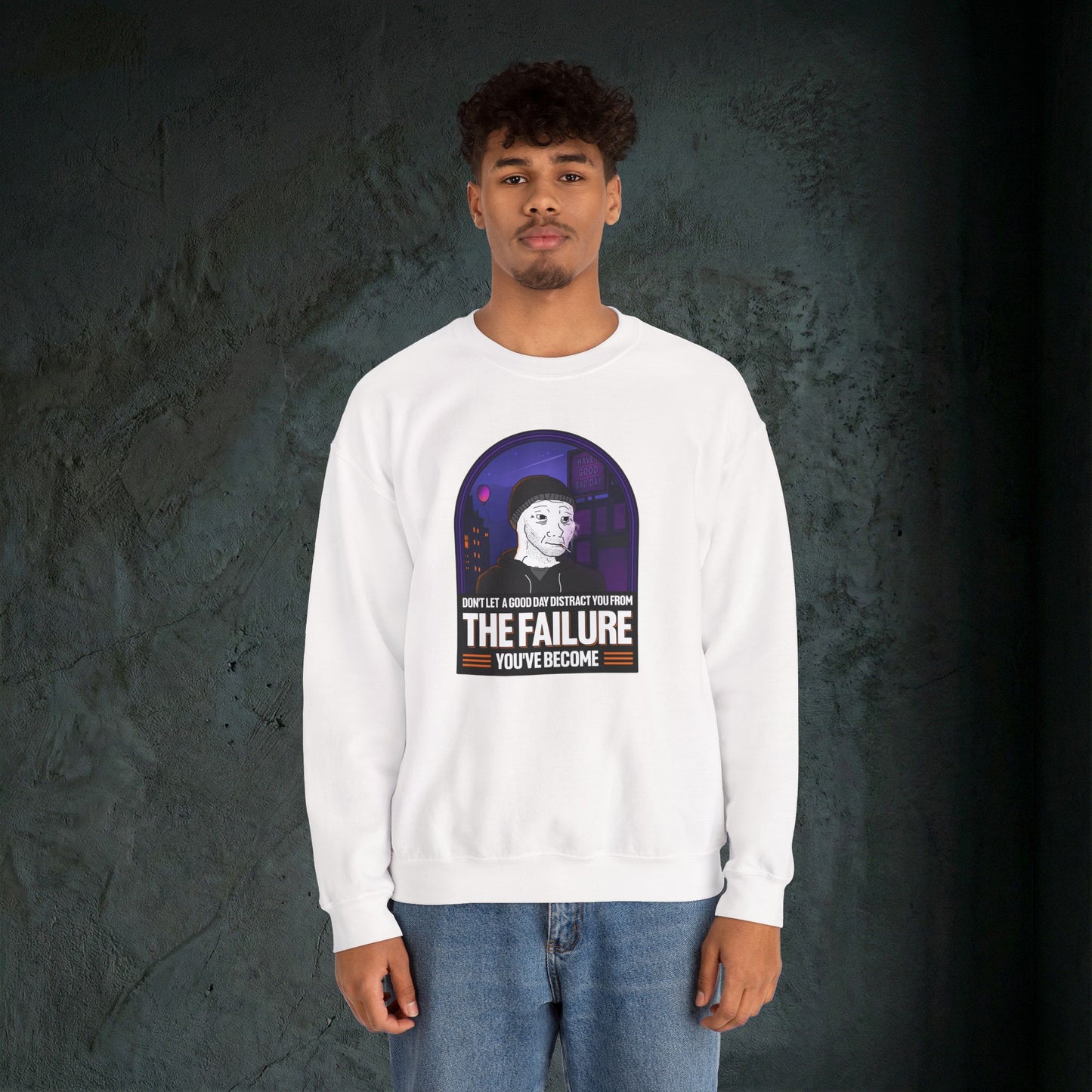 The Failure - Graphic Sweatshirt (Doomer Aesthetic)