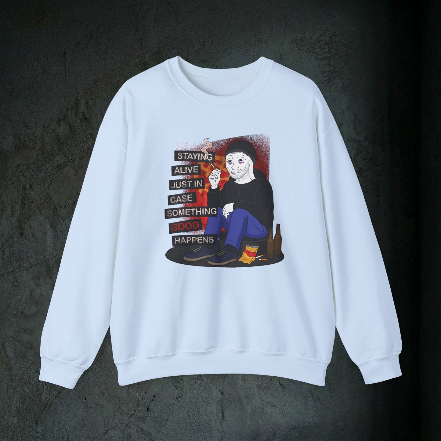 The Survival Instinct Graphic Sweatshirt