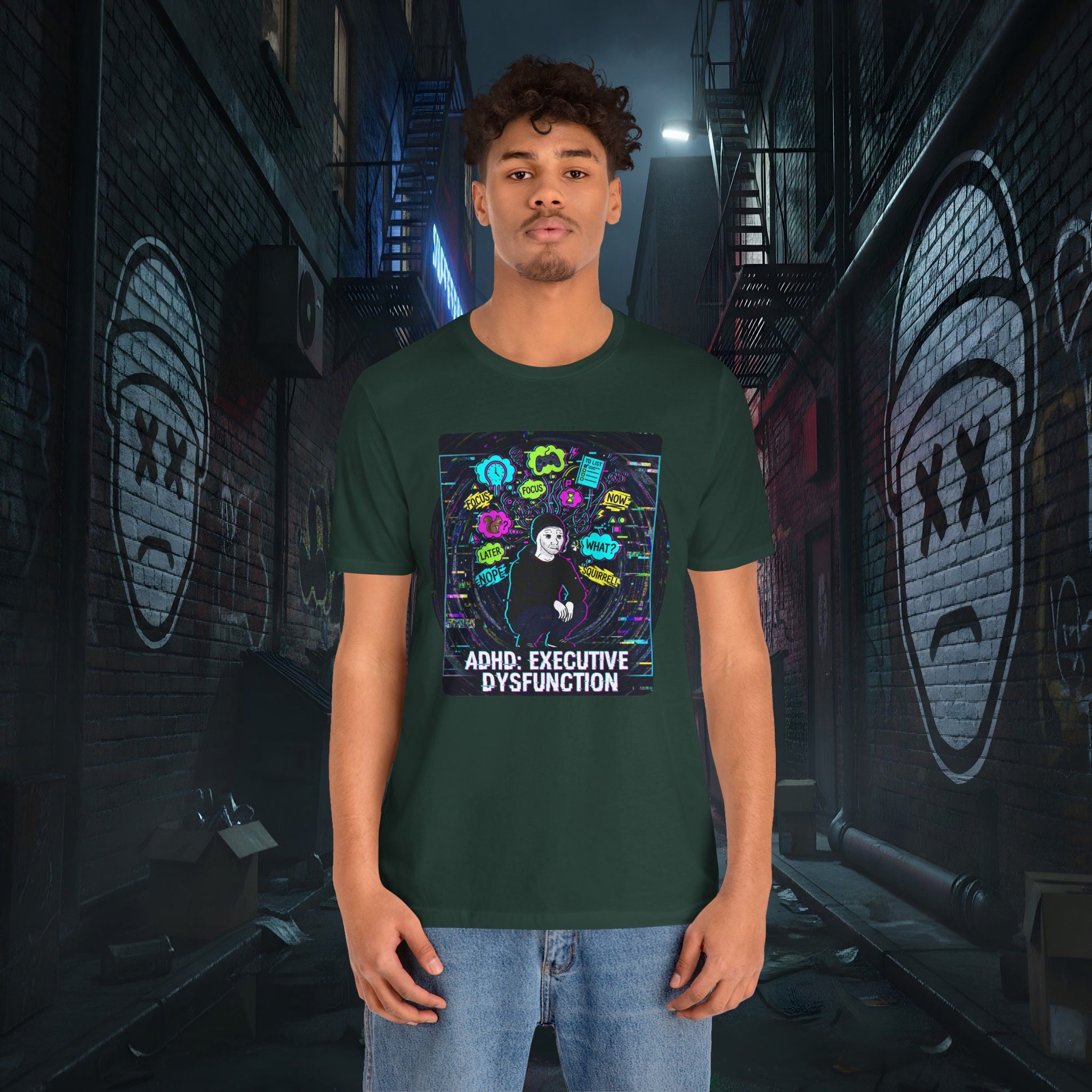 ADHD Executive Dysfunction - Premium Graphic Tee