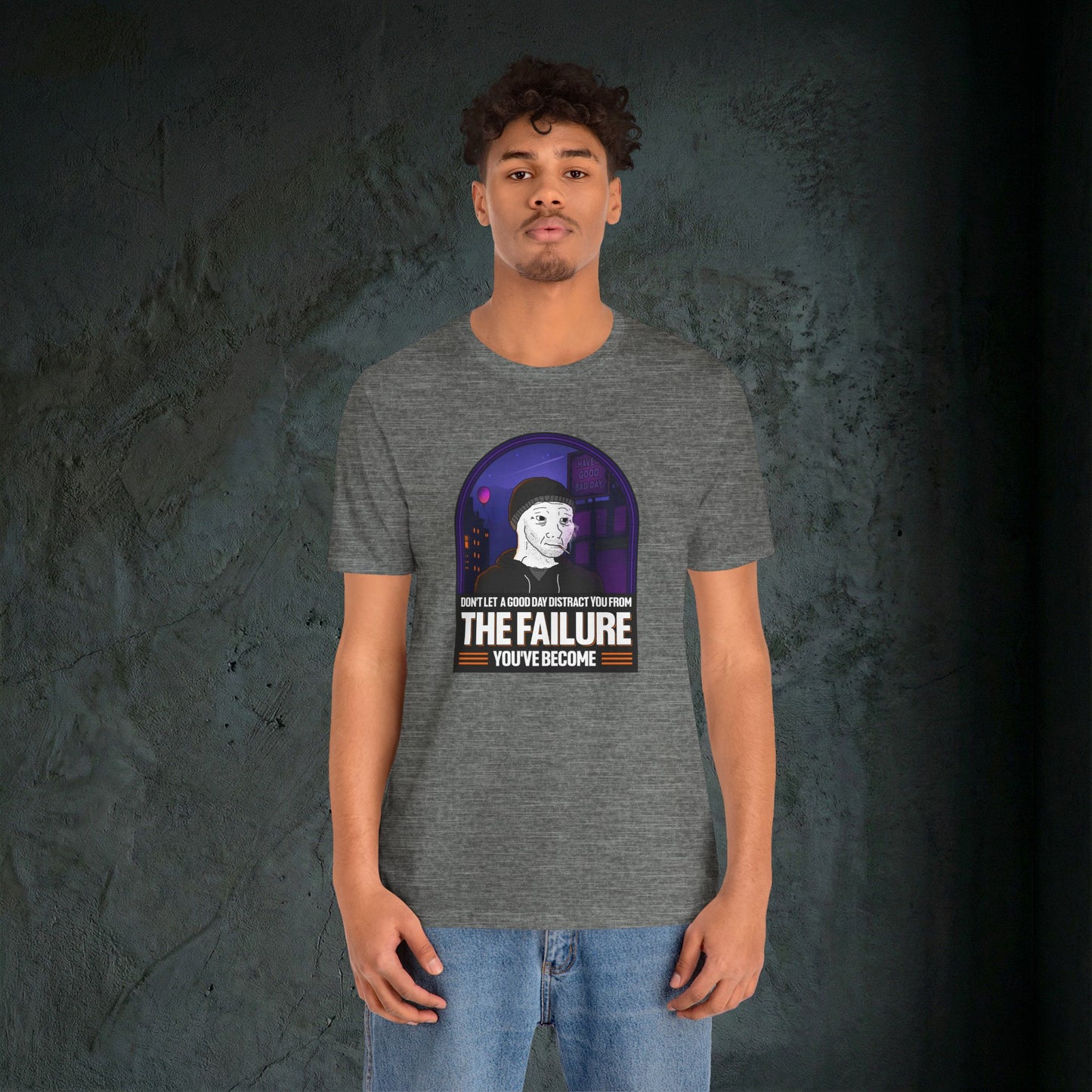 The Failure - Premium Graphic Tee (Doomer Aesthetic)