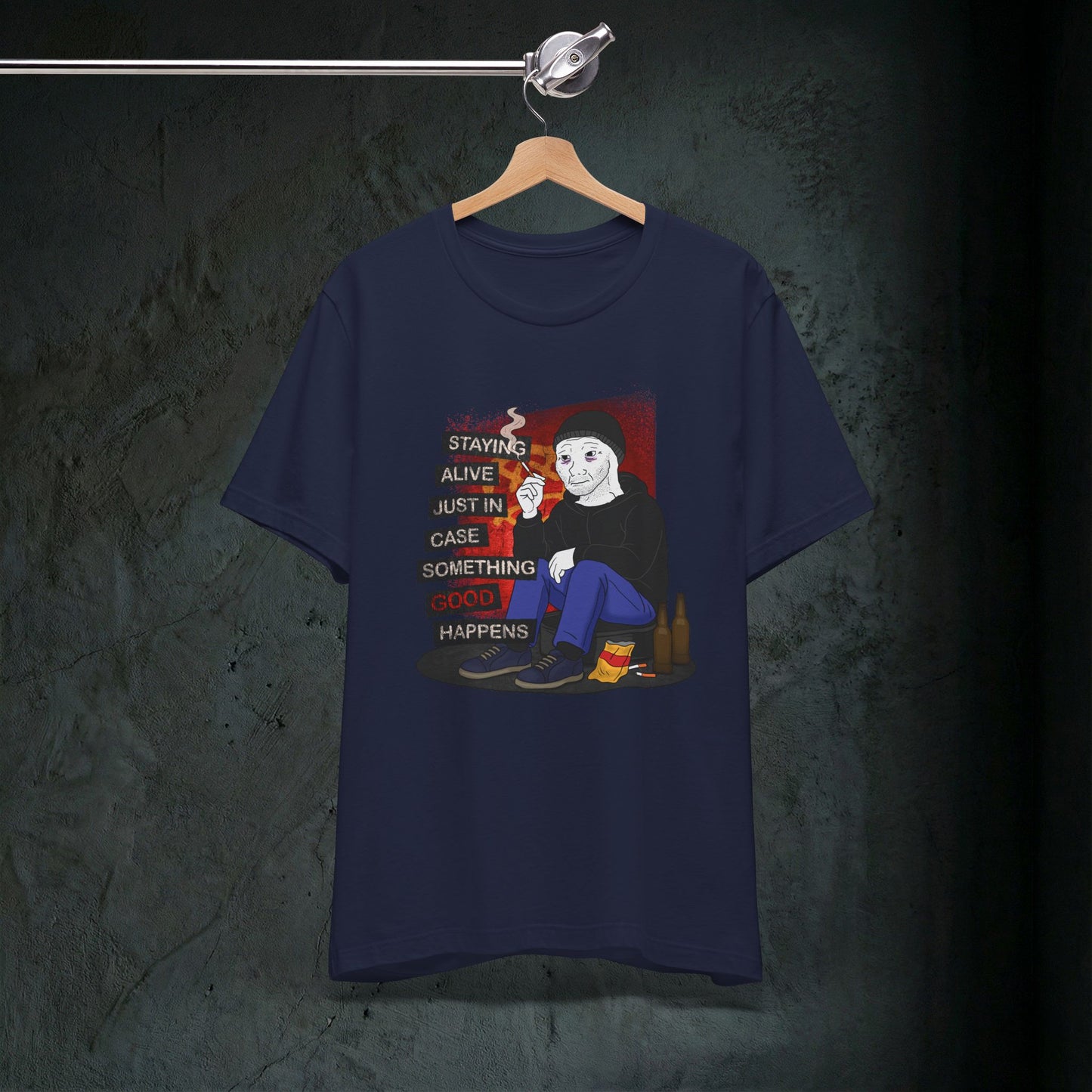 The Survival Instinct Premium Graphic Tee