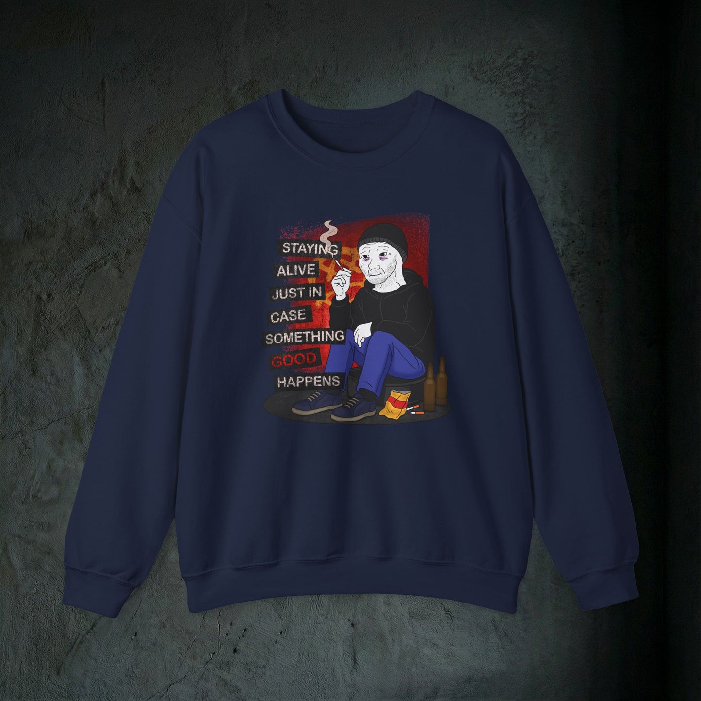 The Survival Instinct Graphic Sweatshirt