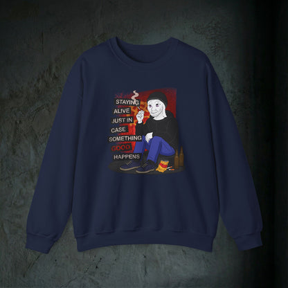 The Survival Instinct Graphic Sweatshirt