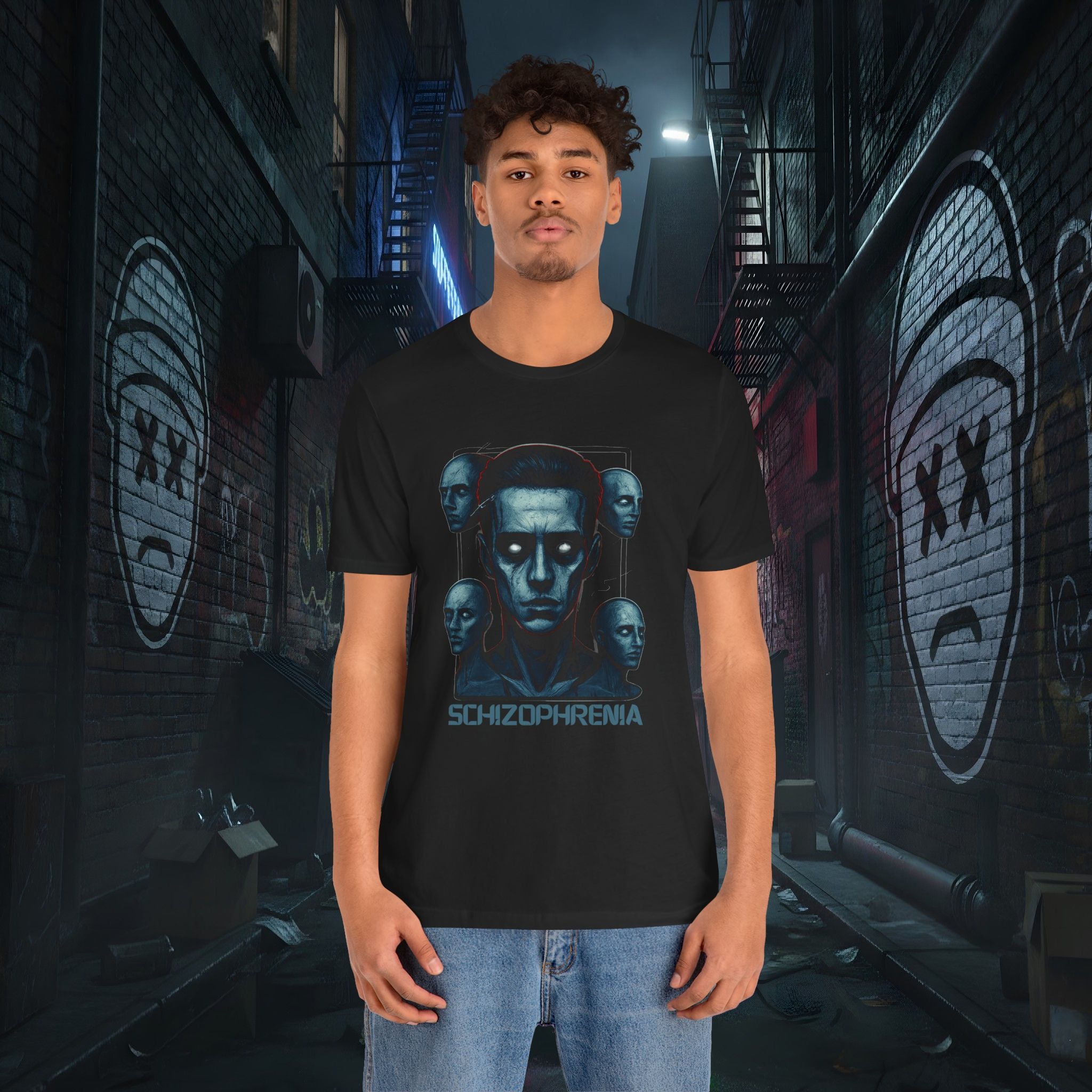 Schizophrenia Dark Graphic Tee