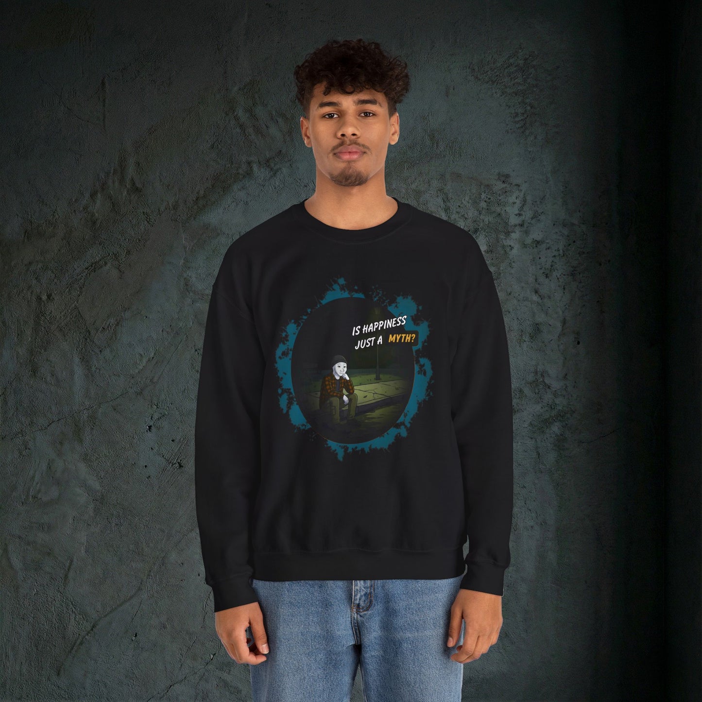 Is Happiness Just A Myth? - Graphic Sweatshirt
