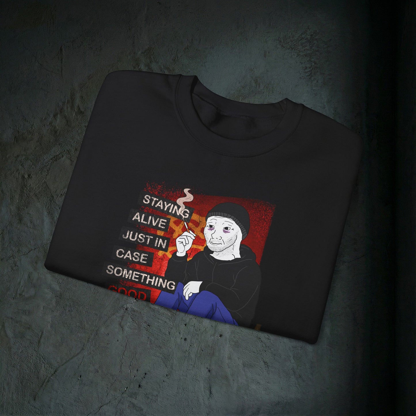 The Survival Instinct Graphic Sweatshirt