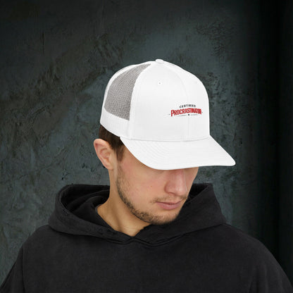 Certified Procrastinator - Premium Doomer Trucker Hat