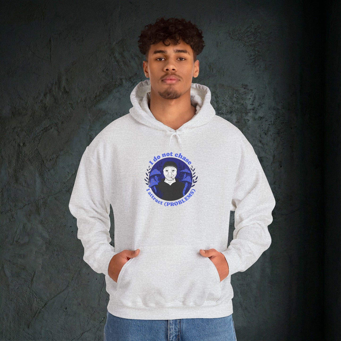 The Problem Magnet - Premium Graphic Hoodie (Doomer Aesthetic)