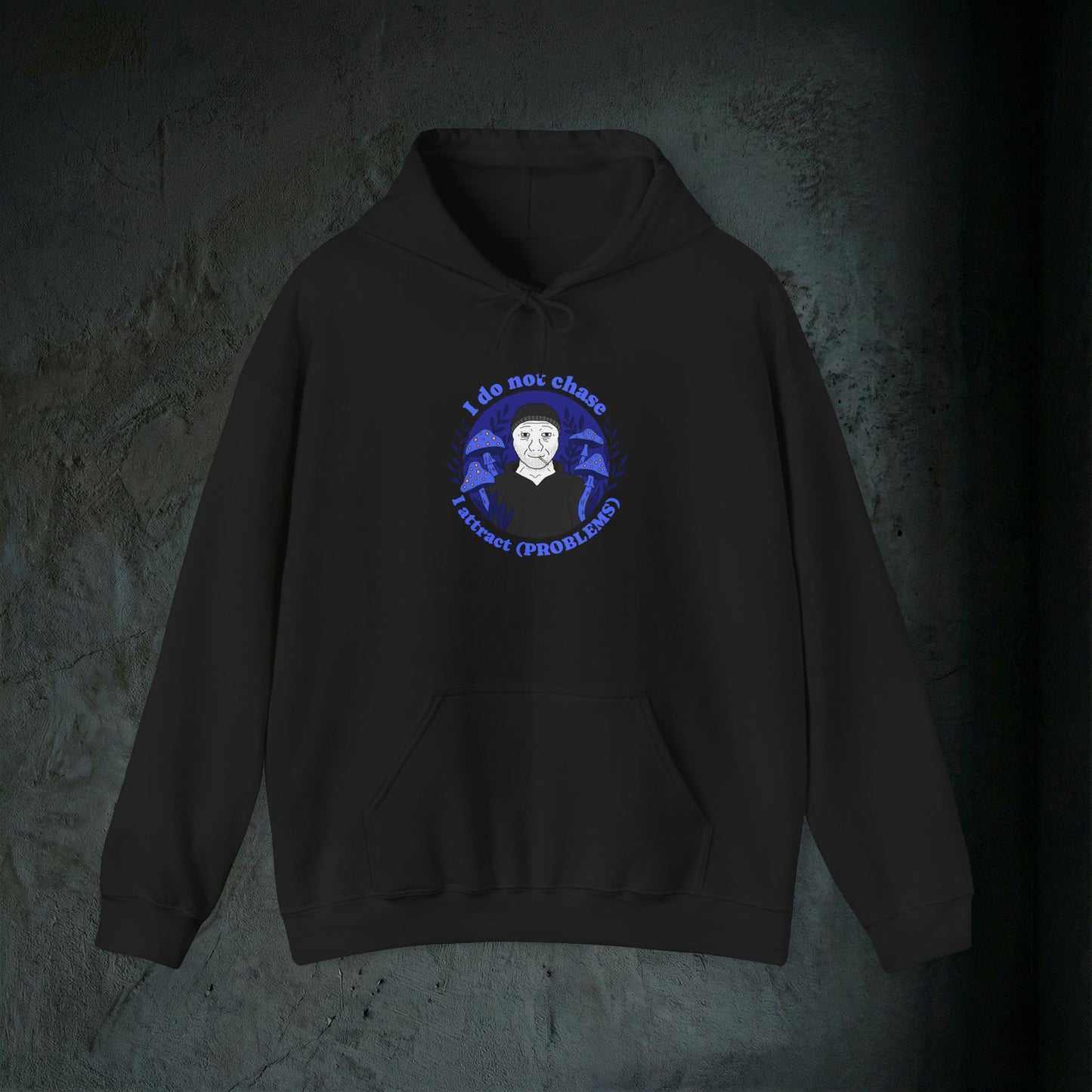 The Problem Magnet - Premium Graphic Hoodie (Doomer Aesthetic)