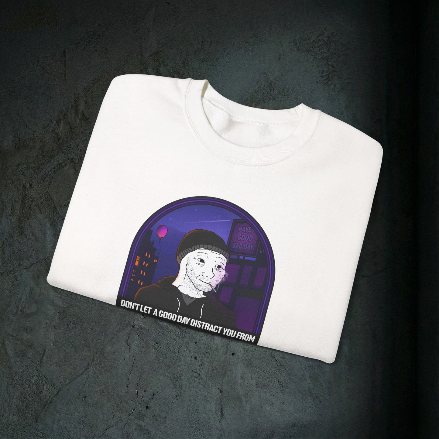 The Failure - Graphic Sweatshirt (Doomer Aesthetic)