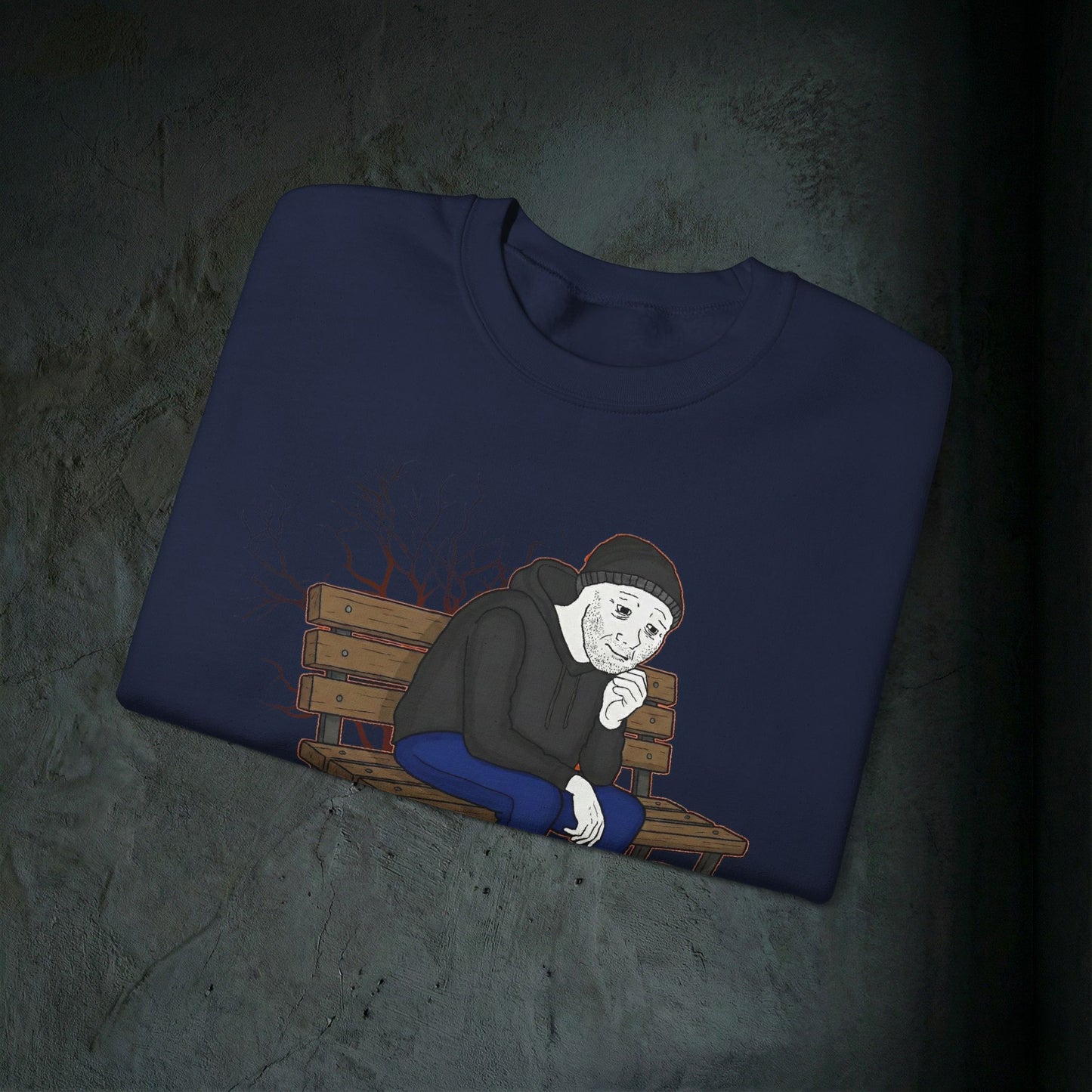 Sit Back And Accept The Defeat - Graphic Sweatshirt