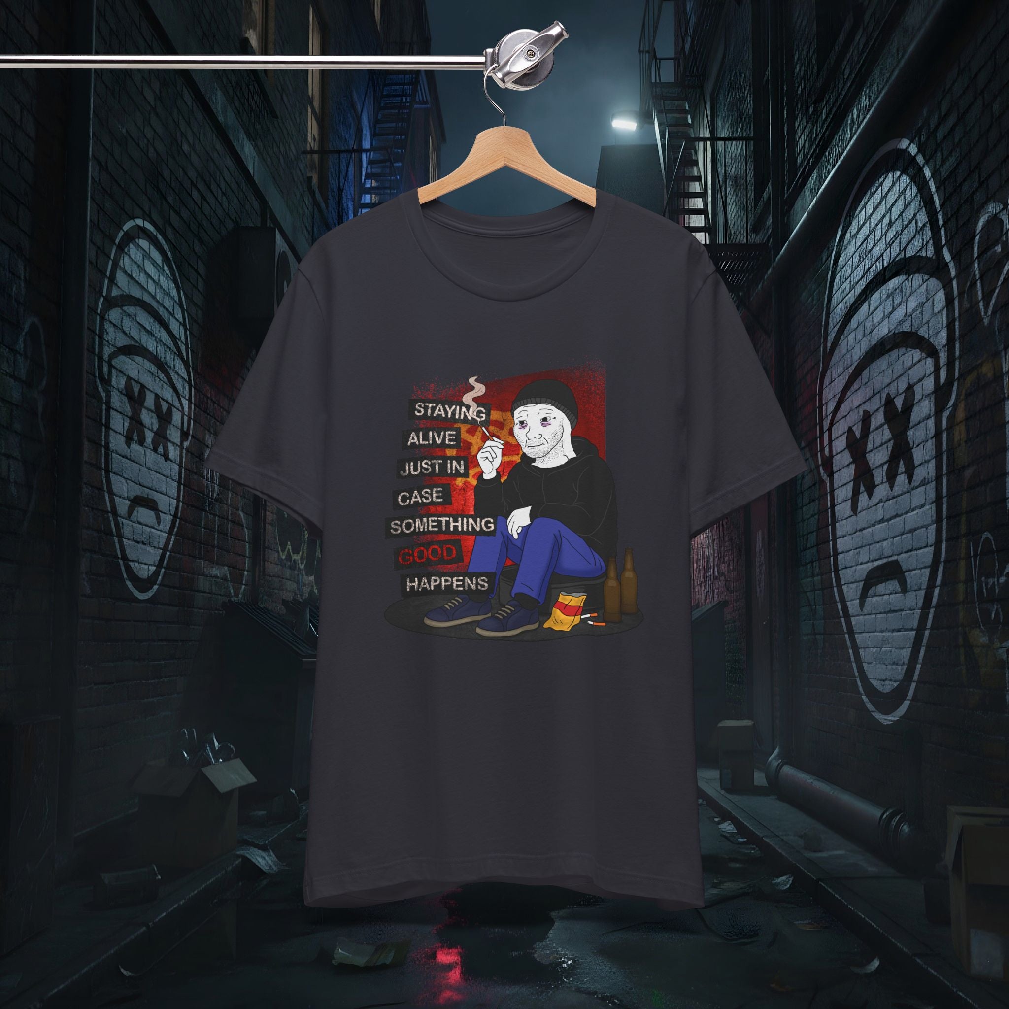 The Survival Instinct Premium Graphic Tee