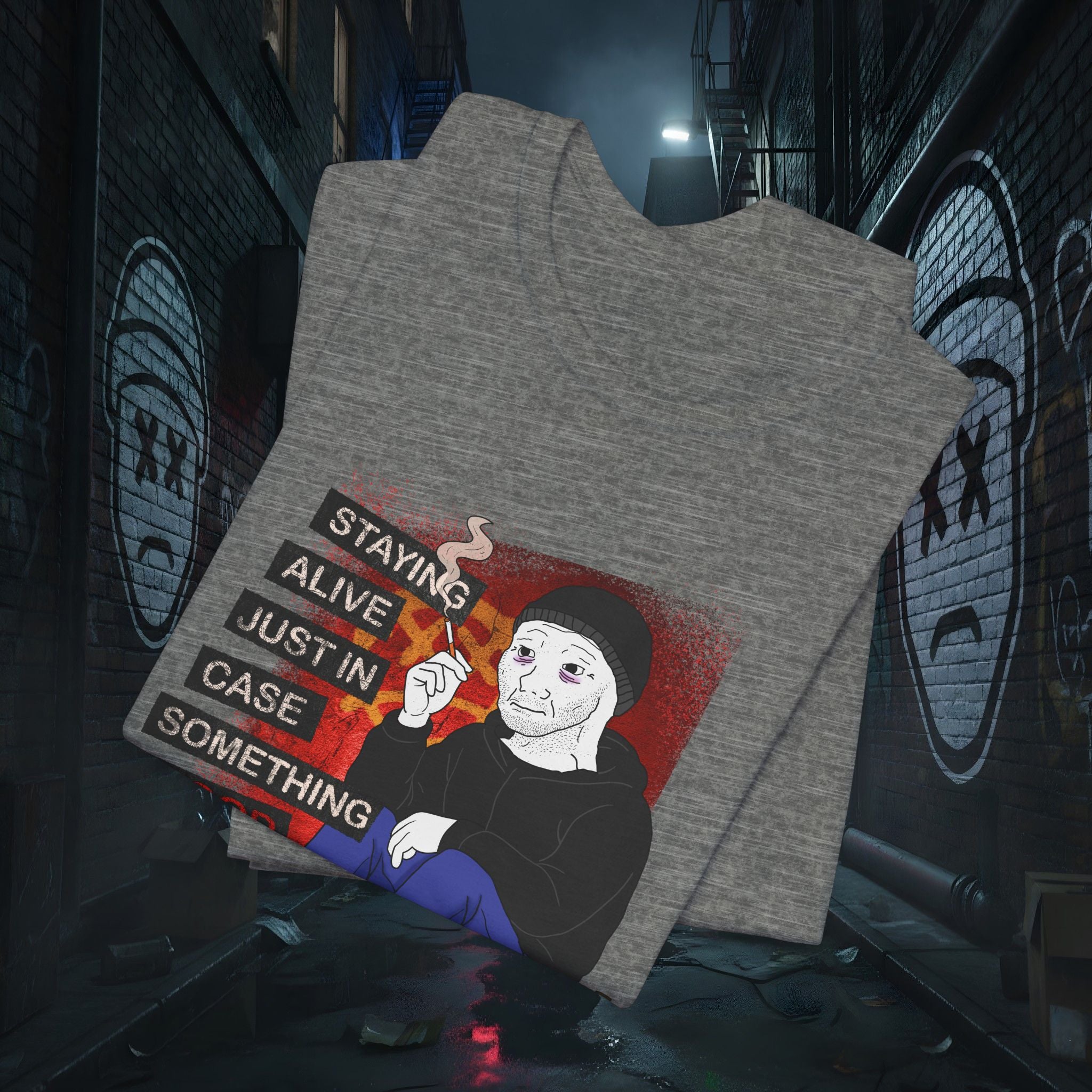 The Survival Instinct Premium Graphic Tee