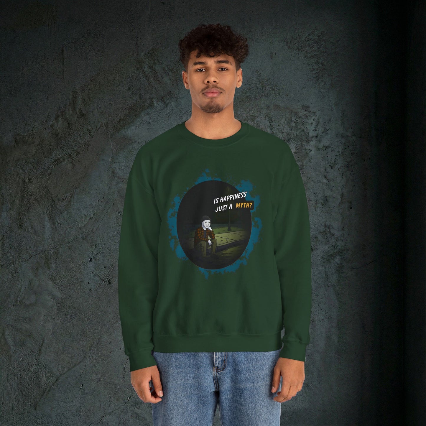 Is Happiness Just A Myth? - Graphic Sweatshirt