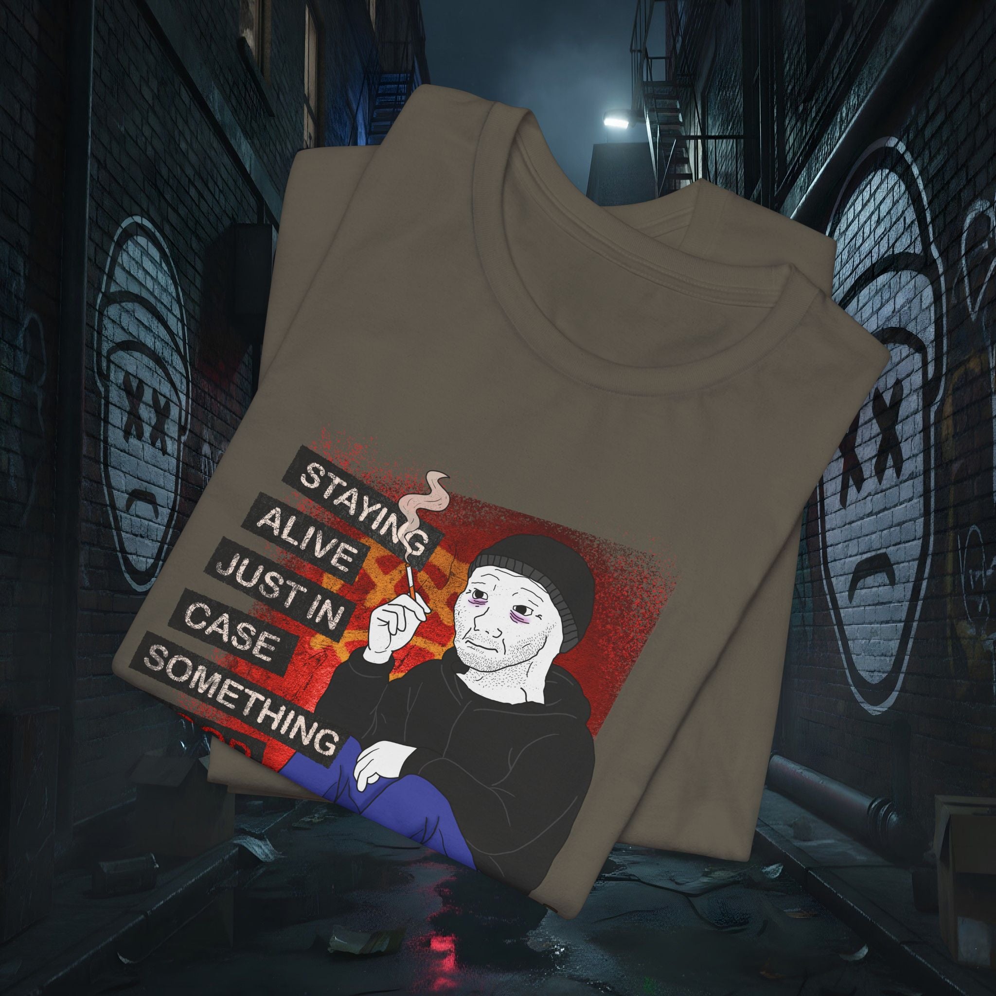 The Survival Instinct Premium Graphic Tee