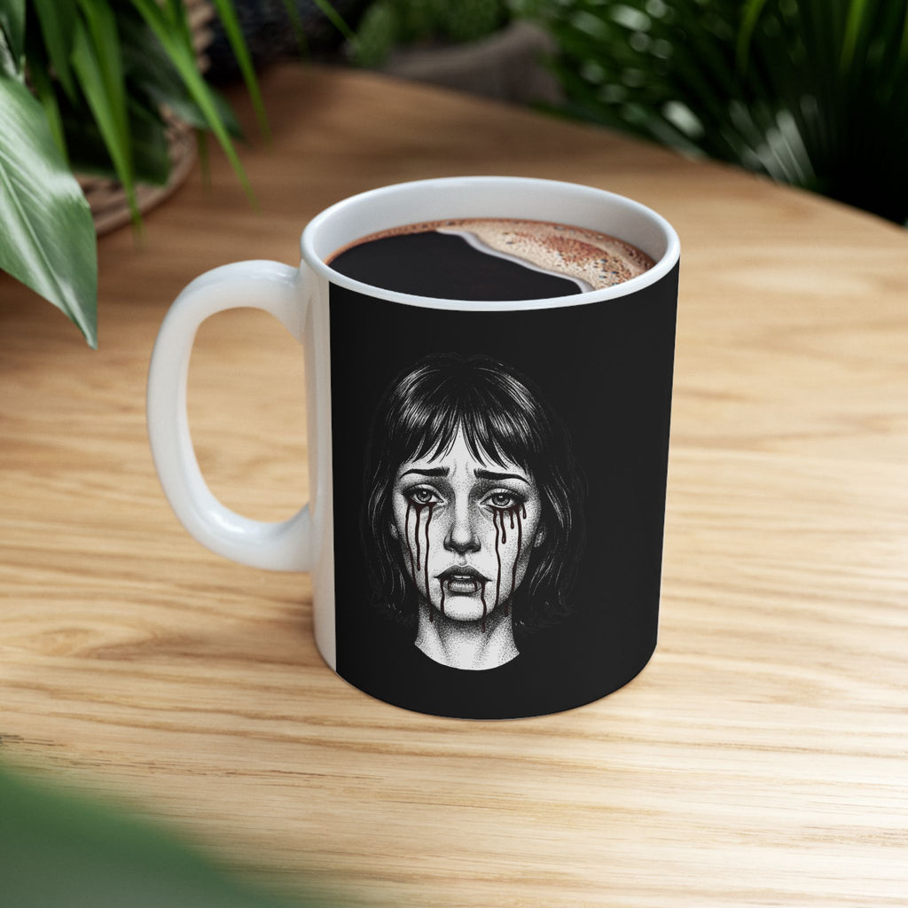 Silent Suffering Dark Ceramic Mug