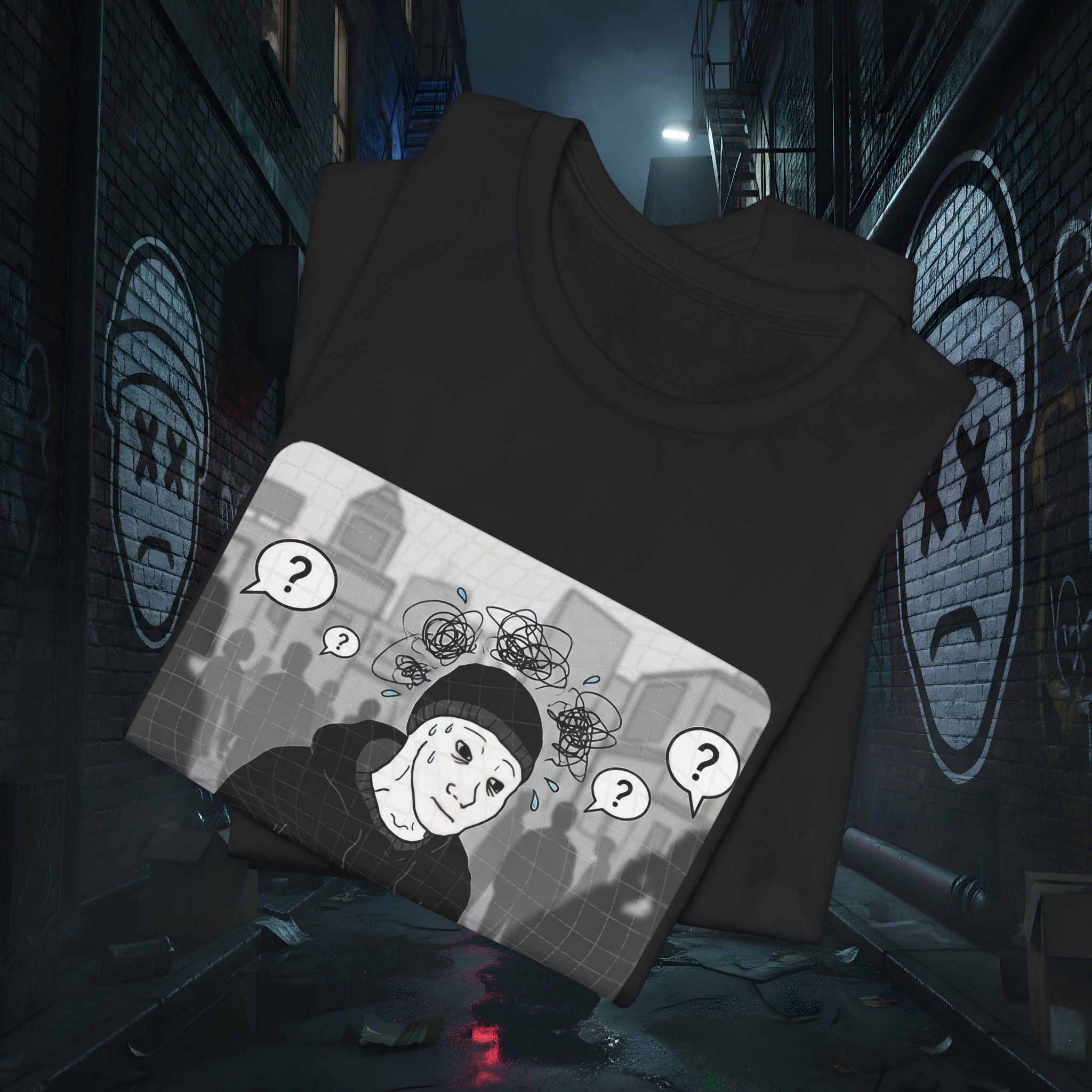 Social Battery 0% - Introvert Premium Graphic Tee