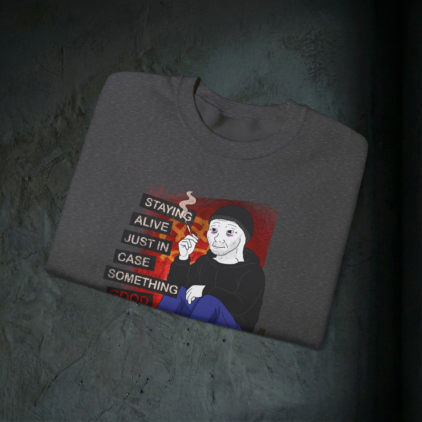 The Survival Instinct Graphic Sweatshirt