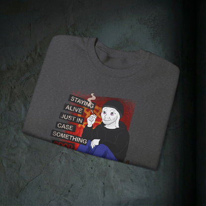 The Survival Instinct Graphic Sweatshirt