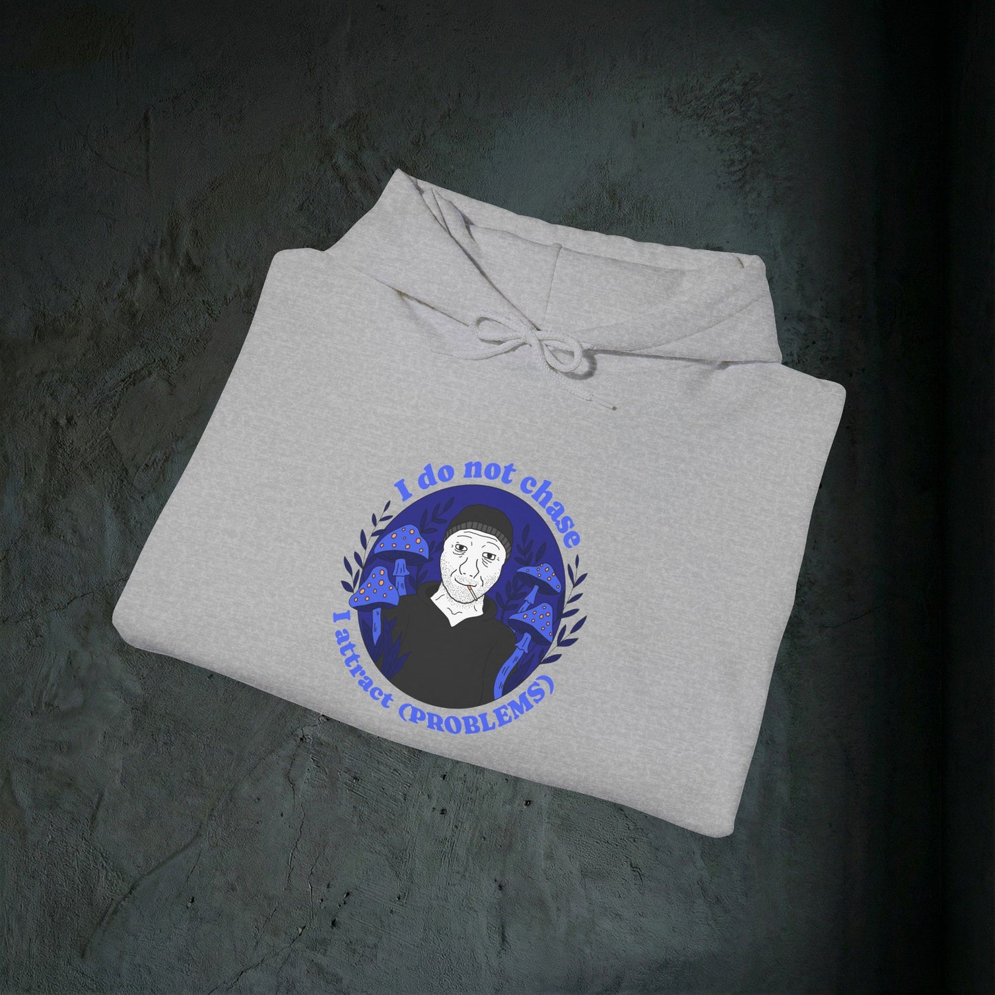 The Problem Magnet - Premium Graphic Hoodie (Doomer Aesthetic)