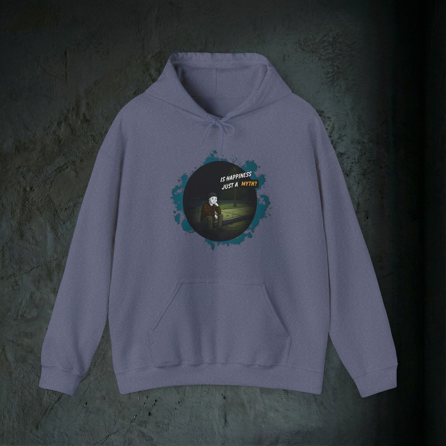 Is Happiness Just A Myth? - Premium Graphic Hoodie