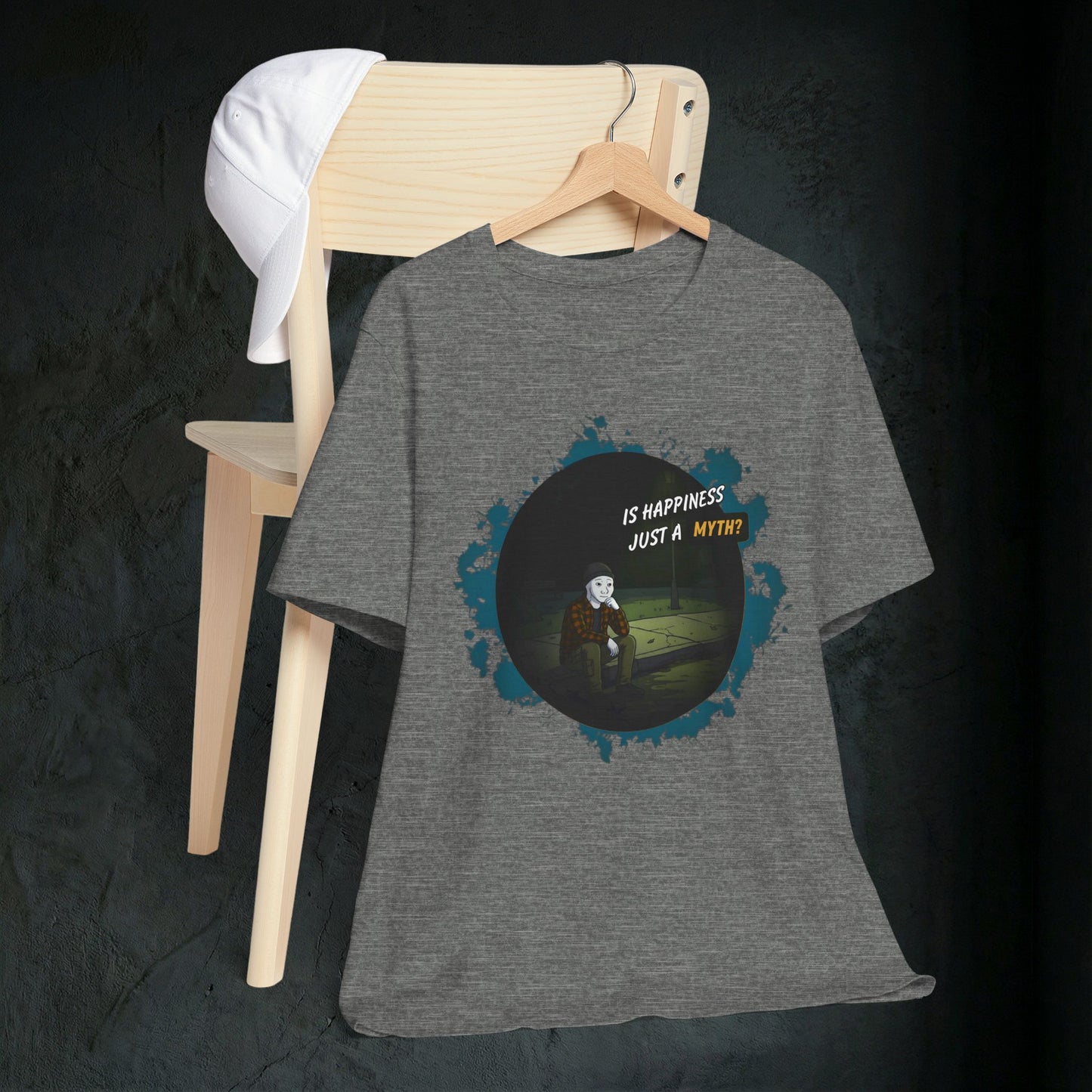 Is Happiness Just A Myth? - Premium Graphic Tee