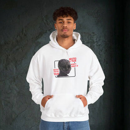 Wasted Another Year - Premium Graphic Hoodie (Doomer Aesthetic)