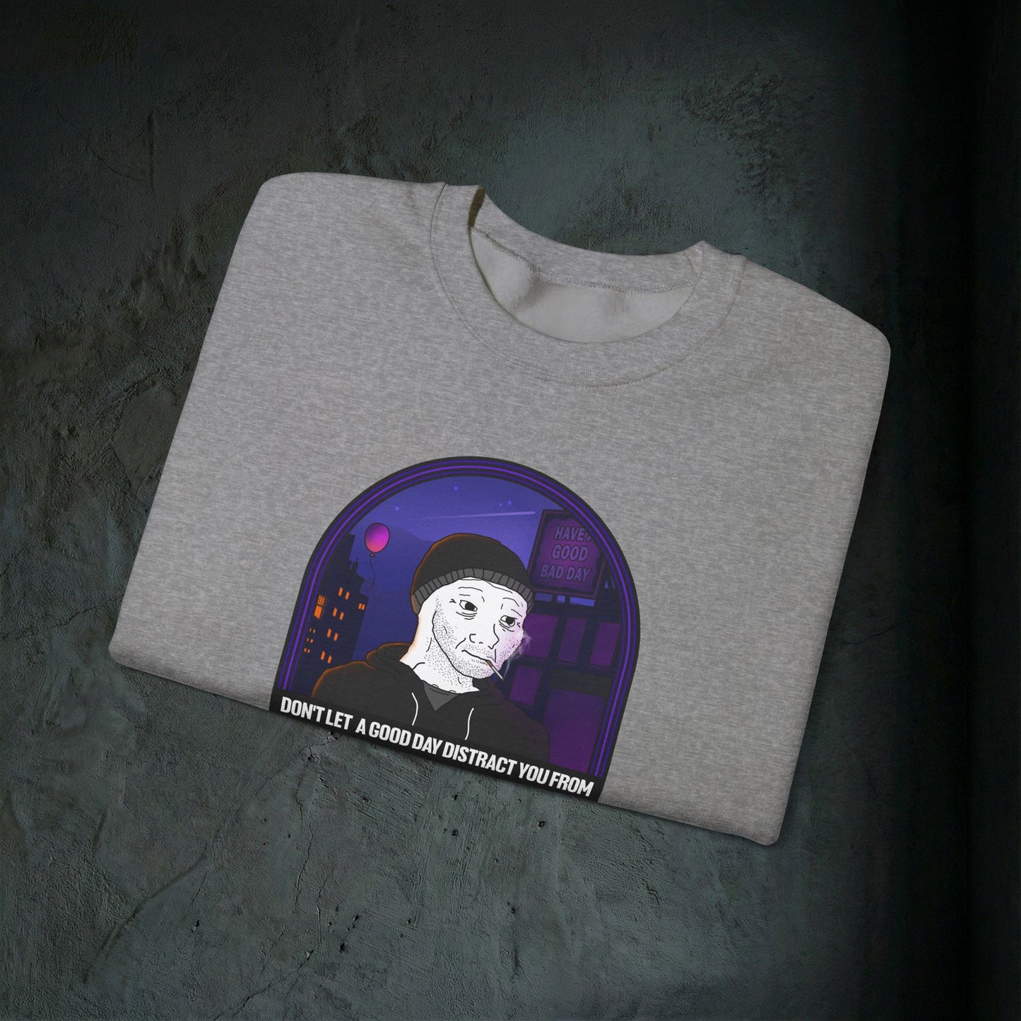 The Failure - Graphic Sweatshirt (Doomer Aesthetic)