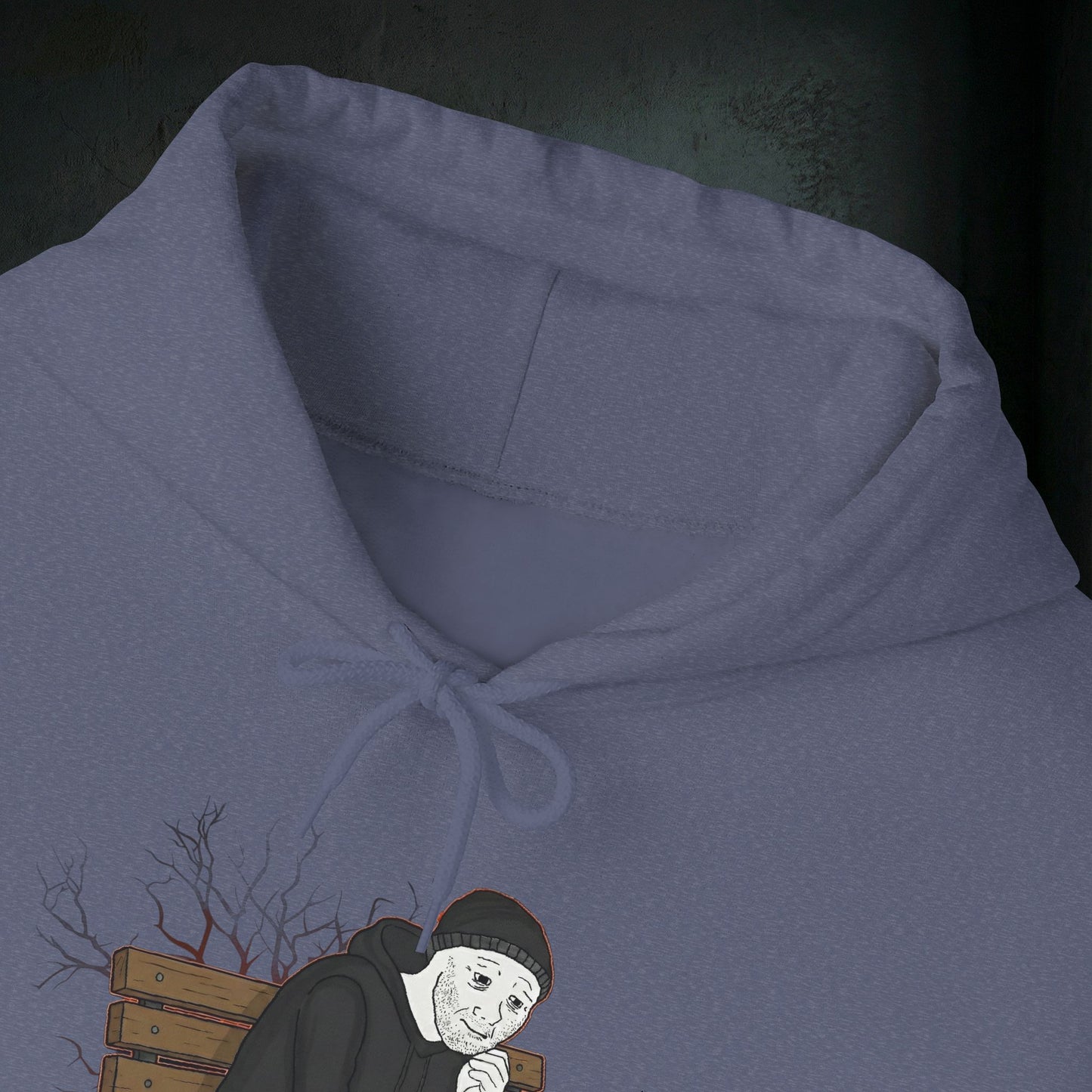 Sit Back And Accept The Defeat - Premium Graphic Hoodie