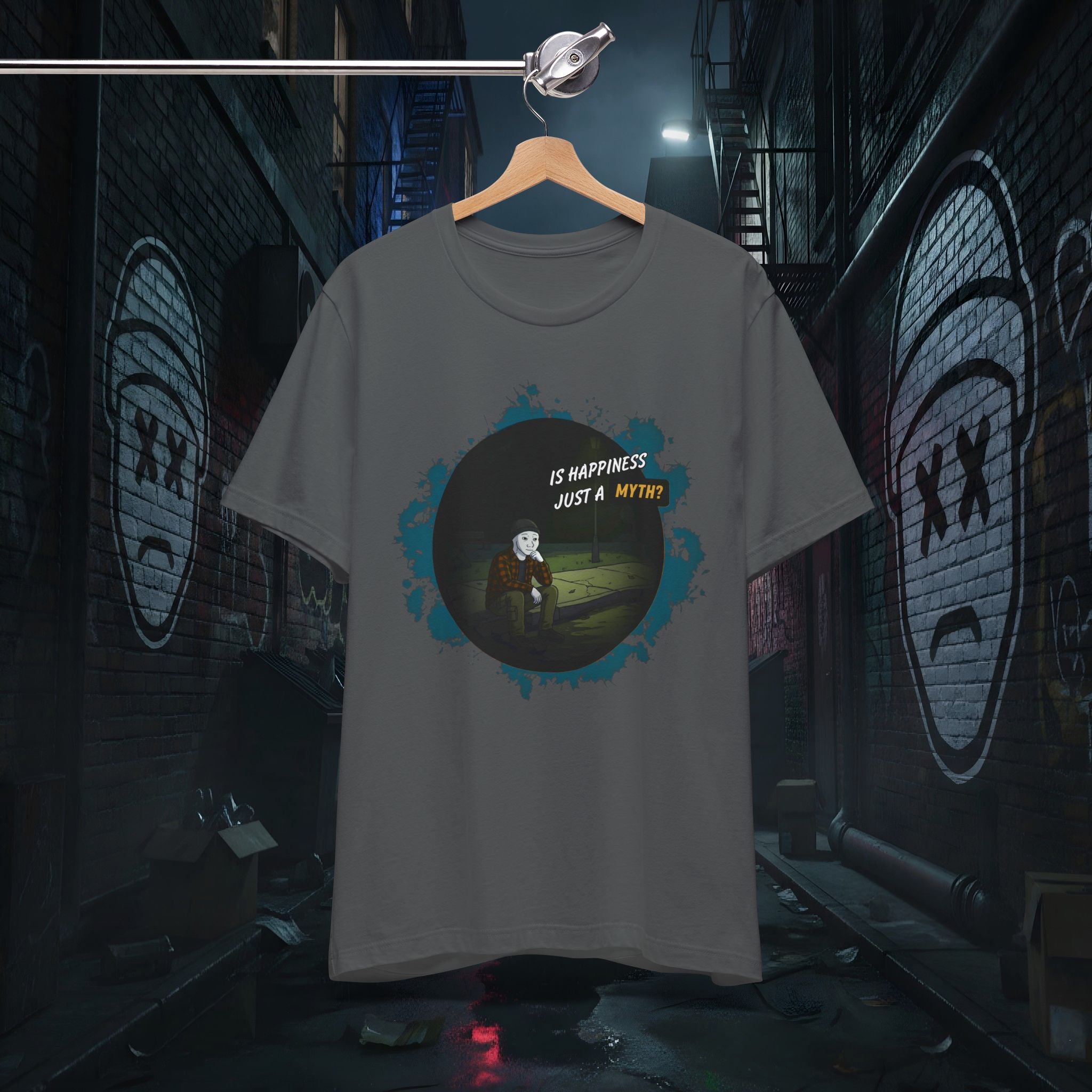 Is Happiness Just A Myth? - Premium Graphic Tee