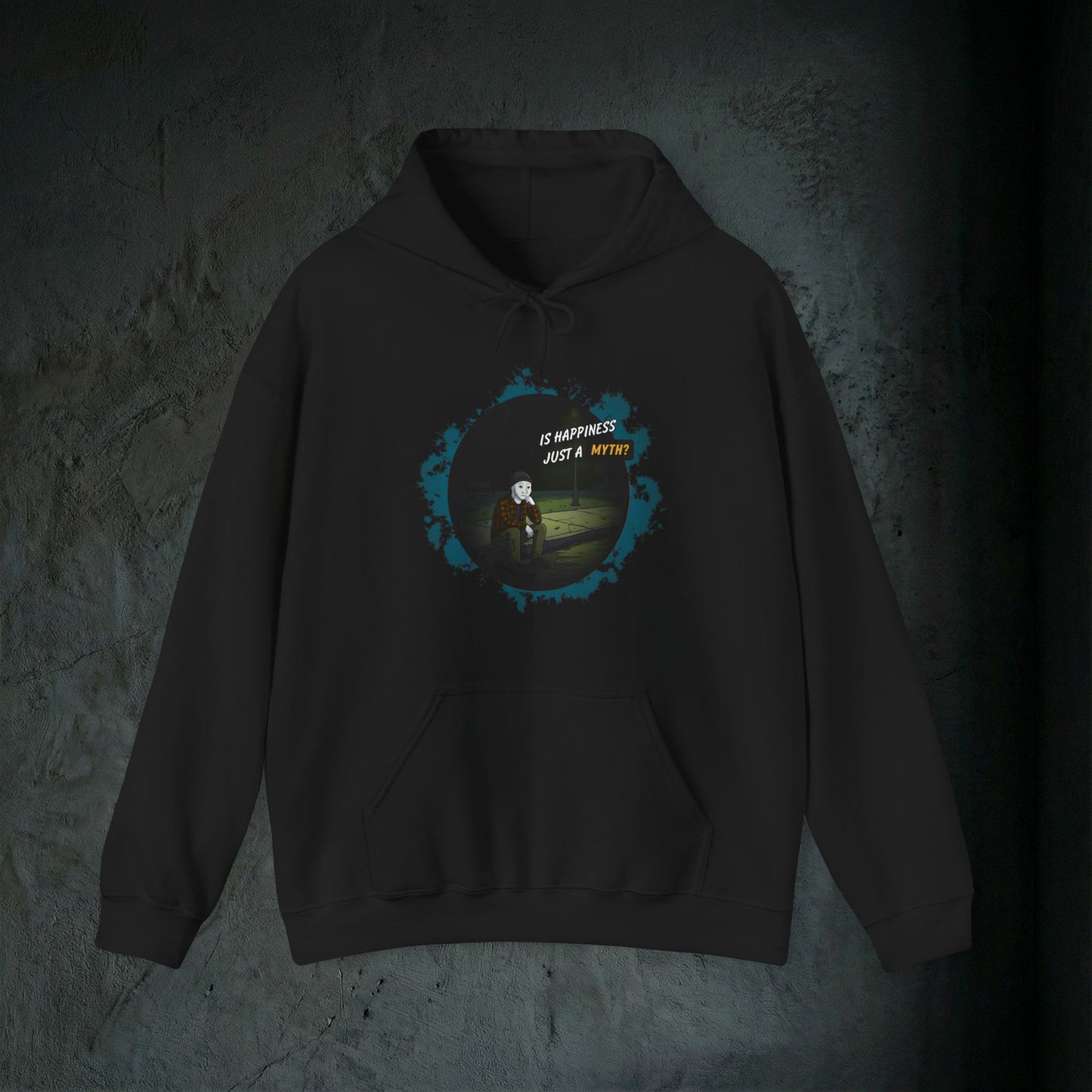 Is Happiness Just A Myth? - Premium Graphic Hoodie