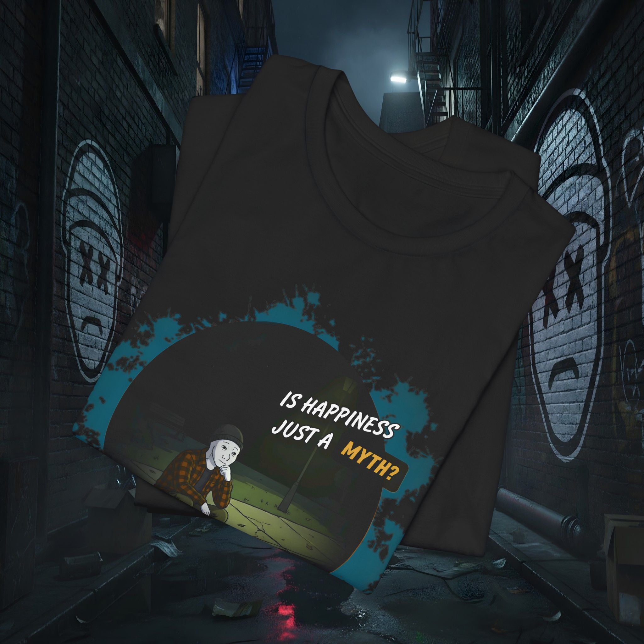 Is Happiness Just A Myth? - Premium Graphic Tee